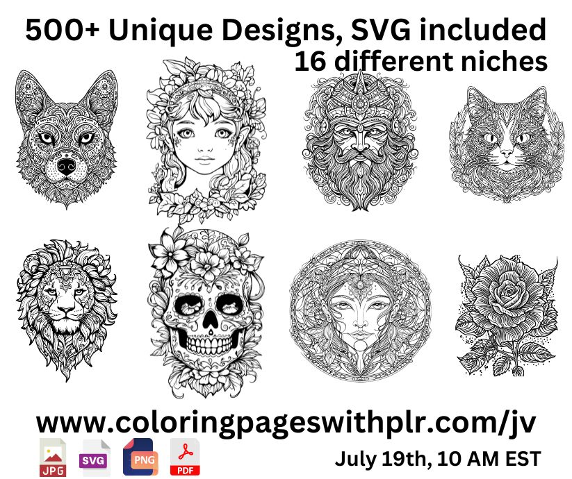 coloringpages-with-plr